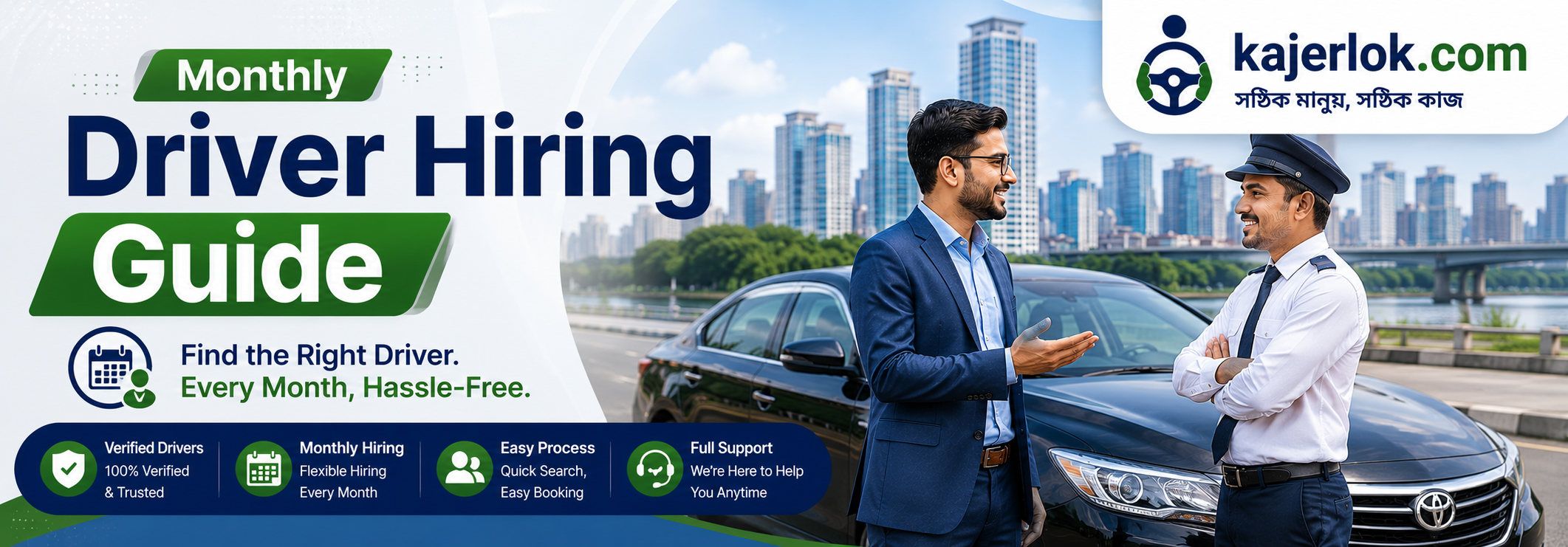 Monthly Driver Hiring Guide (2026): How to Hire the Right Driver Every Month